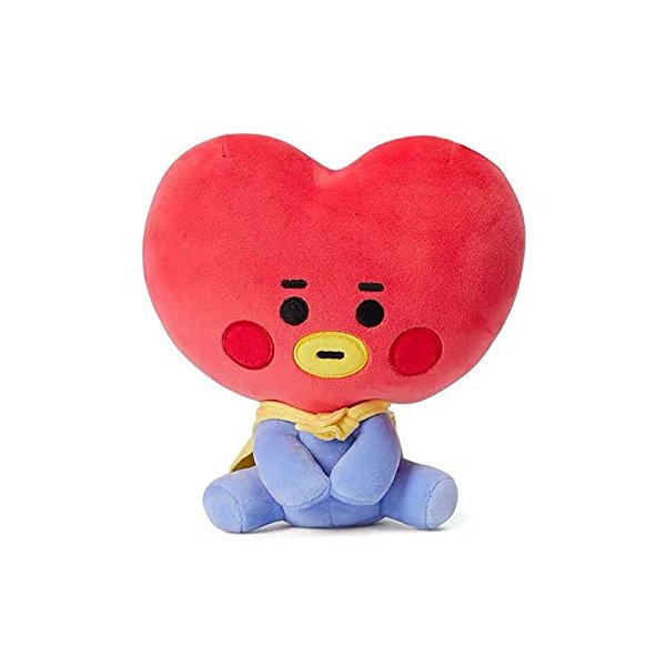 Lerion Cartoon Pillow for Kids,Pillow Doll Small Plush Puppets,Baby Series Character Cute Small Plush Stuffed Animal Figure Doll (Tata,4.5 inch)