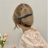 ACO-UINT 8 Pack Black Hair Clips for Styling Sectioning, Alligator Hair Clips Salon Hair Clips Alligator Clips for Hair, Flat Claw Clips Hair Styling Clips Hair Accessories for Women