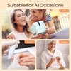 Morary Nail File 100/180 Grit Nail Files for Natural Nails Acrylic Nails Double Sided Emery Board Fingernail Files Limas para Acrilico 12 Pack