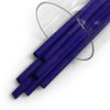 Carmel 4mm Leads for Mechanical Grease Pencil, Pack of 50 Refills (Blue), Thick Waxy Leads,Soft Greasy Leads for Mechanical China Marker