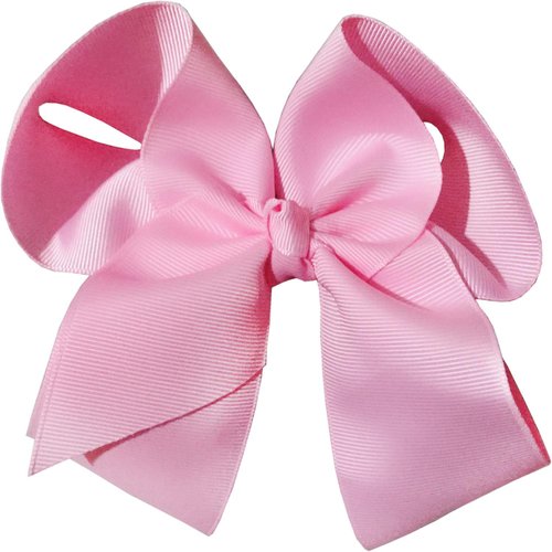 Hair Clips Boutique Hair Bows Alligator Clip for Women Girl Hairpin 6 Inch TSFJ02 (Pink)