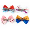 4 Inch Little Girls Hair Bow Clips 4Pcs Cartoon Toy Dress Up Hair Accessories Birthday Party Decorations Gift