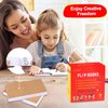 14 Pack Blank Flipbooks, 840 Sheets (1680 Pages) Flip Book Paper for Animation, Sketching and Cartoon Creation, 120GSM No Bleed Drawing Paper and Sewn Binding (4.5" x 2.5")
