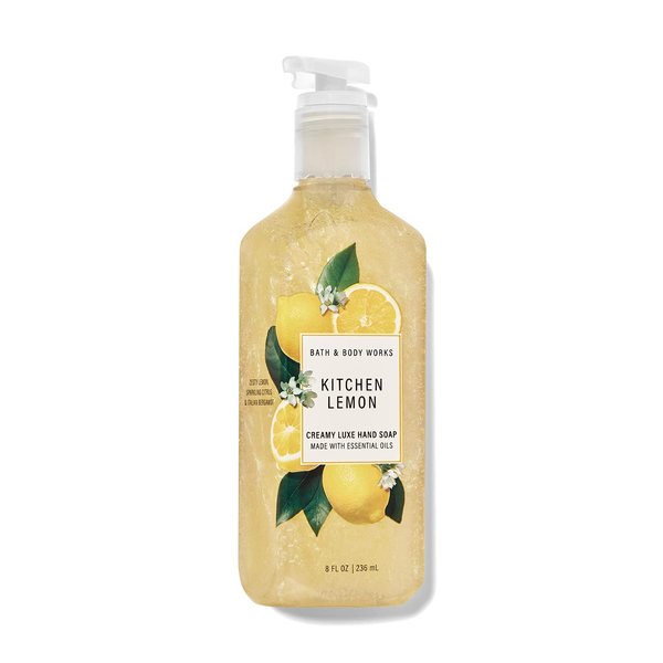 Bath & Body Works ~ Kitchen Lemon ~ Creamy Luxe Hand Soap ~ 8 fl oz