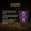 RICH by Rick Ross Luxury Styling Gel for Men with All Hair Types - Rejuvenating & Smoothing - Tames Frizz & Adds Shine - Medium hold, Glossy Finish, 5 Fl oz