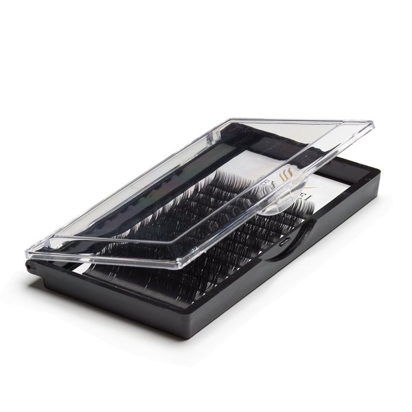 Eyelash Extensions 0.10 D Curl Natural Faux Mink Eyelash Extensions Individual Lashes Extension 10mm Tray Salon Use by EYEMEI