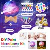 Paint Your Own Moon Lamp Kit, Cool Gifts DIY 3D Space Moon Night Light, Art Supplies Arts & Crafts Kit, Arts and Crafts for Kids Ages 8-12, Toys Girls Boy Birthday Gift Ages 3 4 5 6 7 8 9 +