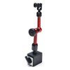 AGPtek 3-Joint Red Adjustable Magnetic Base Holder for Digital Dial Indicator
