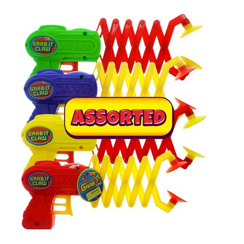JA-RU Grab It Claw - Robot Arm Grabber Toys (6 Claw Assorted) Long Hand Grabber Tool Toy for Kids and Adults. Plastic Robot Grabbing Claws Interactive Set. Party Favors Birthday Gift. 5614-6p