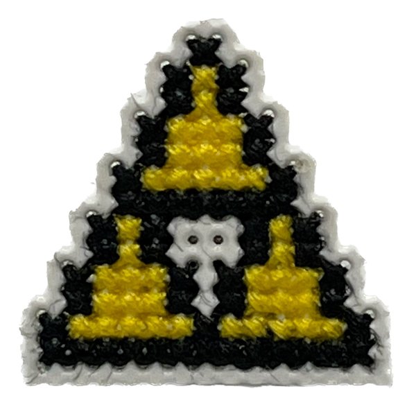 Triforce Hairclip Duo