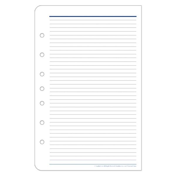 FranklinCovey - Lined Pages - Expansion Pages for Planners (Classic)