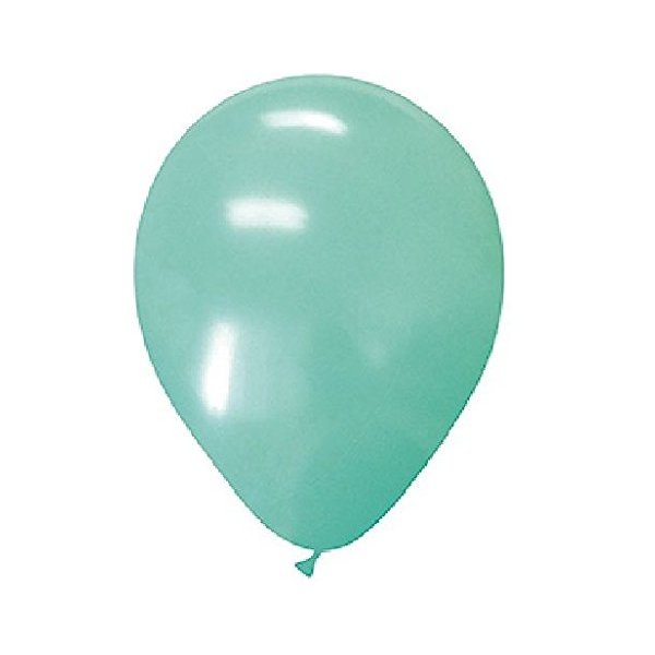 DalvayDelights 100 Mint Green 12" Party Baby Shower Wedding Deluxe Quality Plain Latex Balloons