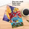 The Best Card Company - 10 Blank Note Cards for Kids (4 x 5.12 Inch) - Fun Mythical Fantasy Cards, Assorted Greetings Boxed - Dragon Dreams AM6293OCB-B1x10