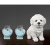 memorial bottle for pet hair，Pet fur memorial fur keepsake，dog cat keepsake fur, pet memorial urn (dog)