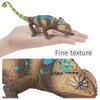 Atralo Service Reptile Animal Model Playsets 4 PCS Lizards Figure Party Favors Toys Cake Toppers Christmas Birthday Gift for Boys Girls Kids Toddlers