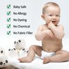 Wool Dryer Balls - Natural Fabric Softener, Reusable, Reduces Clothing Wrinkles and Saves Drying Time. Handmade Fair Trade No Lint Fabric Softener White (Pack of 6)