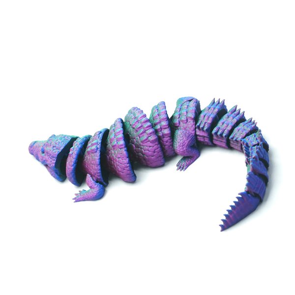 3D Printed Crocodile,Articulated Models,Flexible Joint Animal Model Figurines,Surprise Fantasy Gifts
