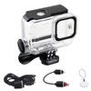 Suptig Waterproof Housing Case Waterproof Case Dive Case Charging Case Compatible for Gopro Hero 12 Hero 11 Hero 10 Hero 9 Black Waterproof 164Ft