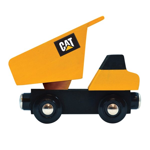 MasterPieces Caterpillar - Dump Truck Wood Toy Train, Assorted