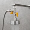 Ciencia Brass Water Diverter 3 Way Shower Diverter Valve T Adapter Shower Head Shut-Off Valve for Showerhead and Shower Hose, DSF009