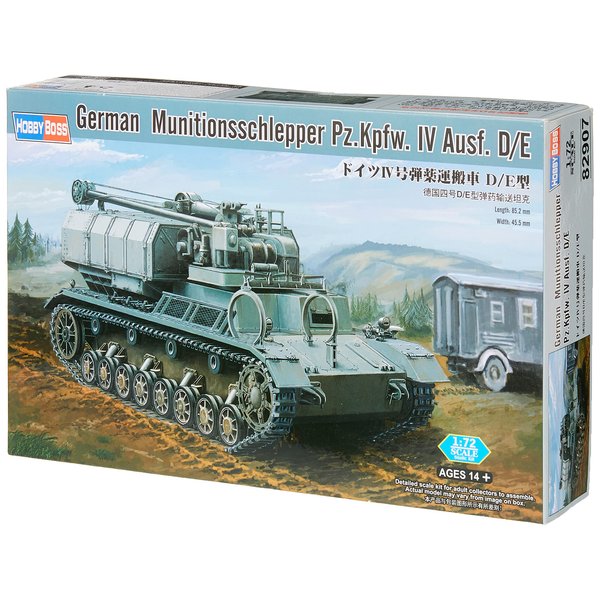 Hobby Boss Munitionsschlepper Pz.Kpfw.IV Ausf.D/E Vehicle Model Building Kit