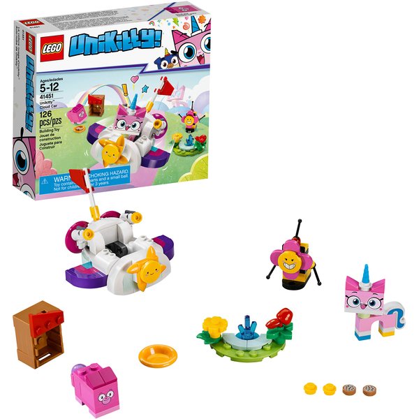 LEGO Unikitty! Unikitty Cloud Car 41451 Building Kit (126 Pieces)