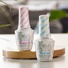 Gelish Mini Dynamic Duo Collection 9 mL Soak Off Gel Nail Polish Kit with Foundation Base and Top It Off for Home Manicures