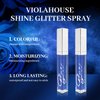 VIOLA HOUSE color changing lip gloss, blue in pink PH lipstick, tinted, waterproof, long lasting gloss rose lip gloss. 5ml/0.17fl oz (freshcolor)