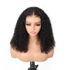 ISEE Wear and Go Glueless Wig Afro Kinky Curly Lace Front Wigs Human Hair 6x4 HD Lace Afro Curly Wigs for Women Lace Pre Cut Glueless Wigs Human Hair Pre Plucked 18 Inch
