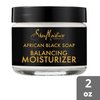 SheaMoisture Skin Care, Face Moisturizer, Authentic African Black Soap Balancing Moisturizer for Acne & Blemish Prone Skin, Tamarind Extract, Tea Tree Oil & Shea Butter, 2 Pack - 2 Oz Ea