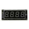 XICOOLEE PICO-8SEG-4B-LED, Red Digital Tube Display Module,74HC595 Driver Chip,5 Pin 4-Digit 8-Segment Display,Compatible with SPI Interface, for Raspberry Pi Pico Expansion Board