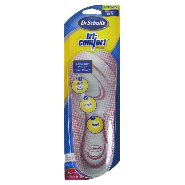 Dr. Scholl's Tri-Comfort Orthotics Inserts Women, 1 ct