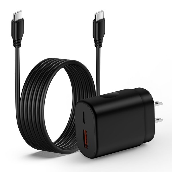 Fast Charger Block 25W Compatible with Motorola Edge 2024/Edge 2023/Razr 2024/Razr 2023/Edge 50 Ultra/Moto G Stylus 5G 2024 2023/Moto G Power 2024/Moto G Play,Android Phone Charger USB C Charging Cord