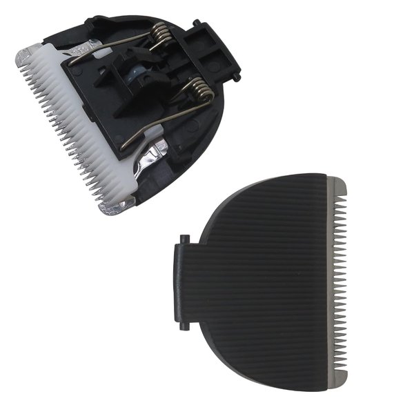 2024 Upgraded Replacement Blades for Meridian Body Trimmer, 2Pcs Replacement Trimmer Blades for Meridian Shaver Trimmer-Black