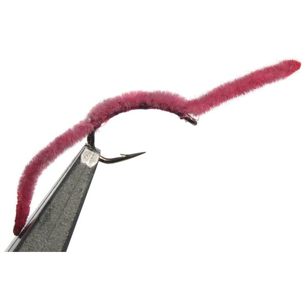 Flies Direct San Juan Worm Pink Assortment 1 Dozen Trout Fishing Flies