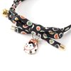 Necoichi Zen Hariko Charm Cat Collar (Black)