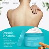 Onsen Japanese Body Butter for Women - Skin Refinery Cream Natural and Organic Shea Butter Moisturizing Clear Skin Exfoliator with Coconut Oil and Vitamin E - 8.6 fl oz / 255 ml (Sandalwood)