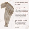 Hetto Blonde Ponytail Extensions Human Hair Ponytail Extensions #18 Ash Blonde Highlight #613 Bleach Blonde Pony Tails Hair Extensions Human Hair 12 Inch 70g