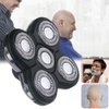5 Head Shaver Heads, 2PCS Shaver Blade Heads Shaver Replacement for Electric Razor Shaving Bald Tool, Head and Face Electric Razor Shaver Head, Not Fit for Remington Razors and Skull Rotary Razors