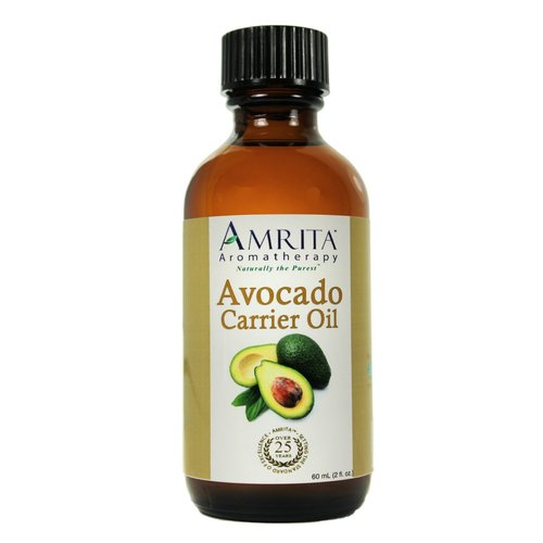 AMRITA Aromatherapy: Organic Avocado Oil -100% Natural Moisturizing Base Oil for Aromatherapy, Massage, Essential Oils & More- Size: Size: 1-Liter