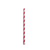 Restaurantware 7.8 Inch Paper Straws For Drinking 100 Sturdy Eco-Friendly Paper Straws - Premium Spiral Design Red Paper DurablePaper Straws Vibrant Colors For Cold Drinks