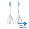 Philips Sonicare Genuine E-Series Replacement Toothbrush Heads, 2 Brush Heads, White, HX7022/66
