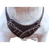 Genuine Leather Dog Harness, 29"-37" Chest, 1" Wide Straps, Boxer, Pitbull, Bullterrier