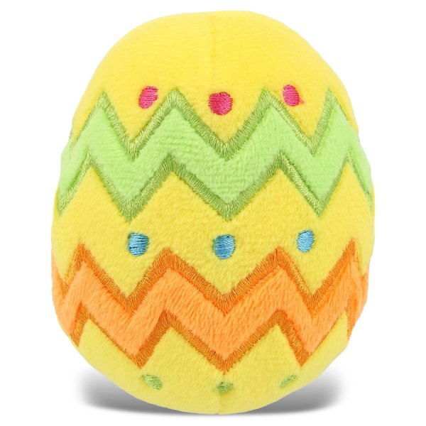 DolliBu Easter Egg Plush Stuffed Toy - Soft Yellow Huggable Egg Plush, Adorable Playtime Easter Egg Plush Toy, Cute Cuddle Gifts, Super Soft Plush Doll Egg Toy for Kids and Adults - 2.5 Inches