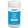 Carex CPAP Mask Wipes - 62 Count of Unscented CPAP Wipes for CPAP Masks