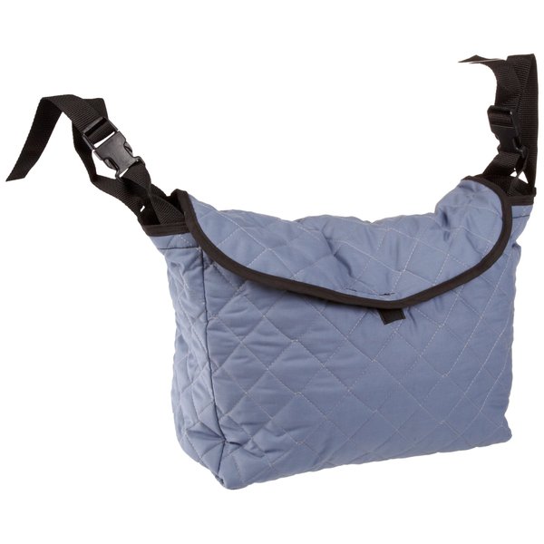 SP Ableware 703300001 Tote Bag for Walkers, Wheelchairs and Rollator, Solid Gray, Cotton
