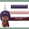African American Hand Sanitizer Holder Cute Afro Girl Hand Sanitizer Holder for Backpack, Compatible with 1 oz Bottle Case Black Girl Magic PVC Holder