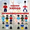 FILDANCO Minifigures Stuffer, 24PCS Minifigures Building Bricks, Mini Figure Toy, MINIFIG People LOT, Kids for Christmas, Birthday Party Supplies, Easter Eggs