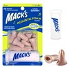 Mack’s Acoustic Foam Earplugs, 7 Pair with Travel Case – Soft, Comfortable Ear Plugs for Concerts, Jam Sessions, Nightclubs and Loud Events
