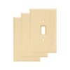 Franklin Brass Wood Square Wall Plate, Unfinished Wood Single Switch Cover Switch Cover, 1-Pack, W10393V-UN-C